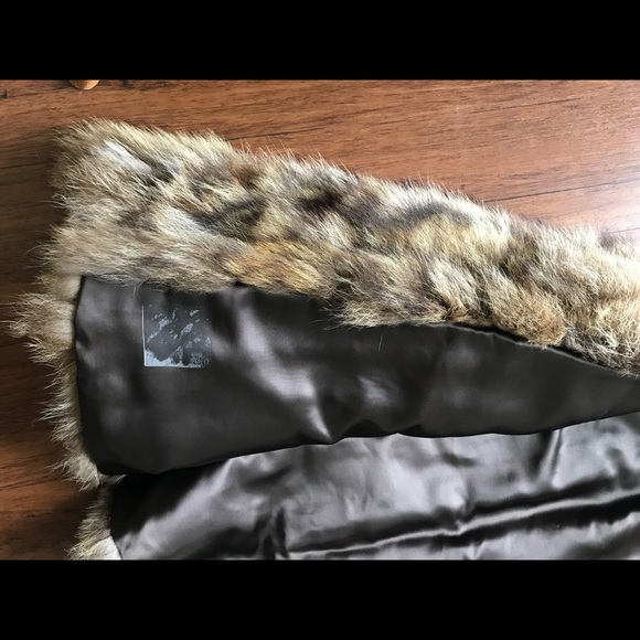 REAL FUR COAT size M-L - Picture 6 of 6